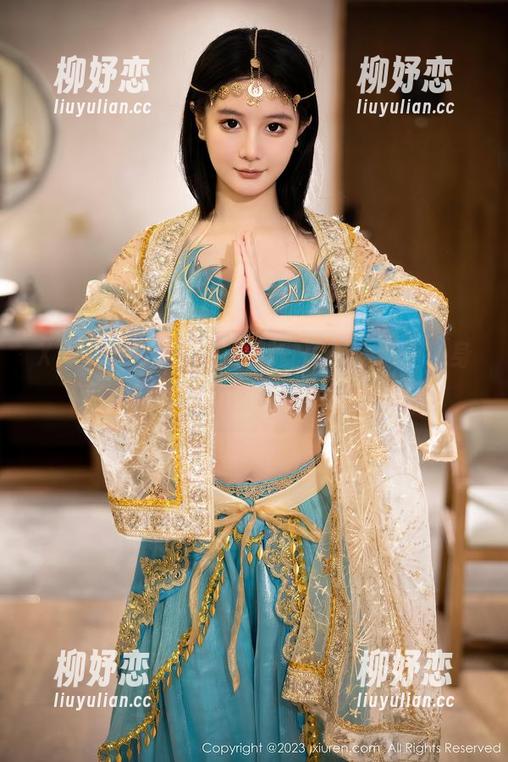 Xiuren秀人网 - 最新安琪Yee造型，身穿制服的套图，绝妙时刻！