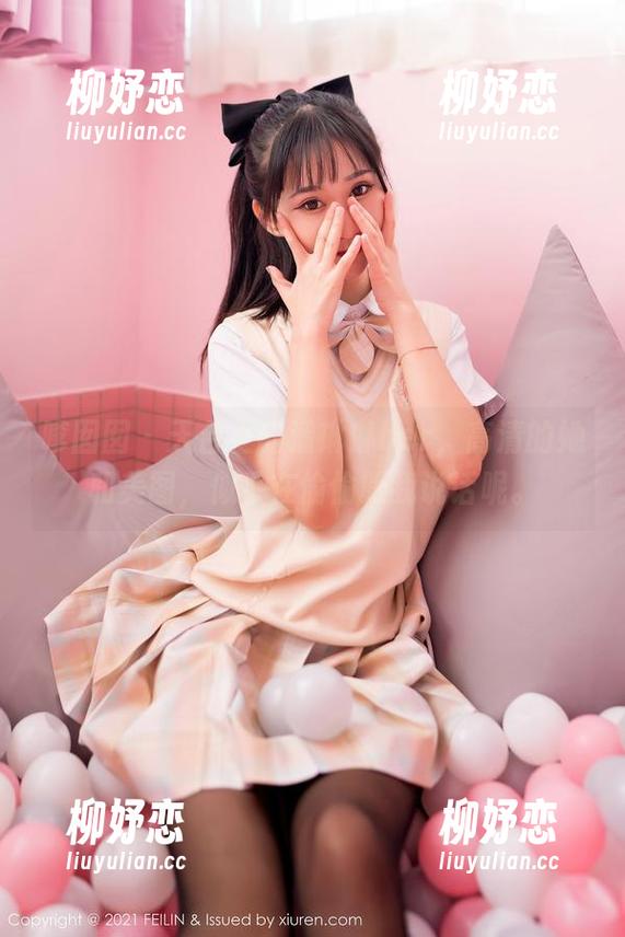 嗲囡囡 - 天台上的潘琳琳ber，高清的她和美图，似乎在偷偷跟我说话呢。