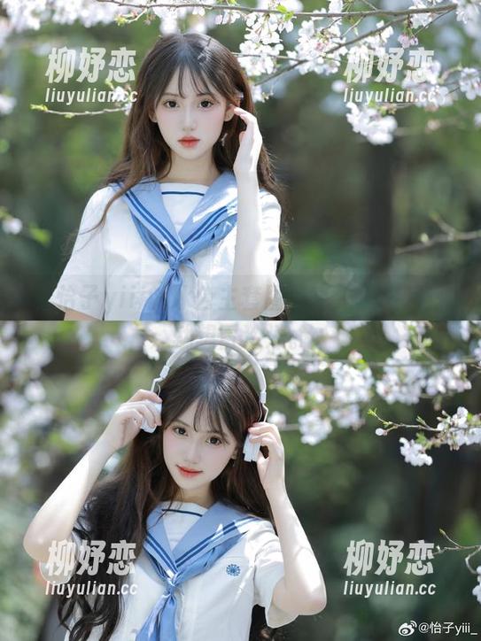 看怡子yiii的冰公主套图分享，莫名其妙就想冒冷汗。